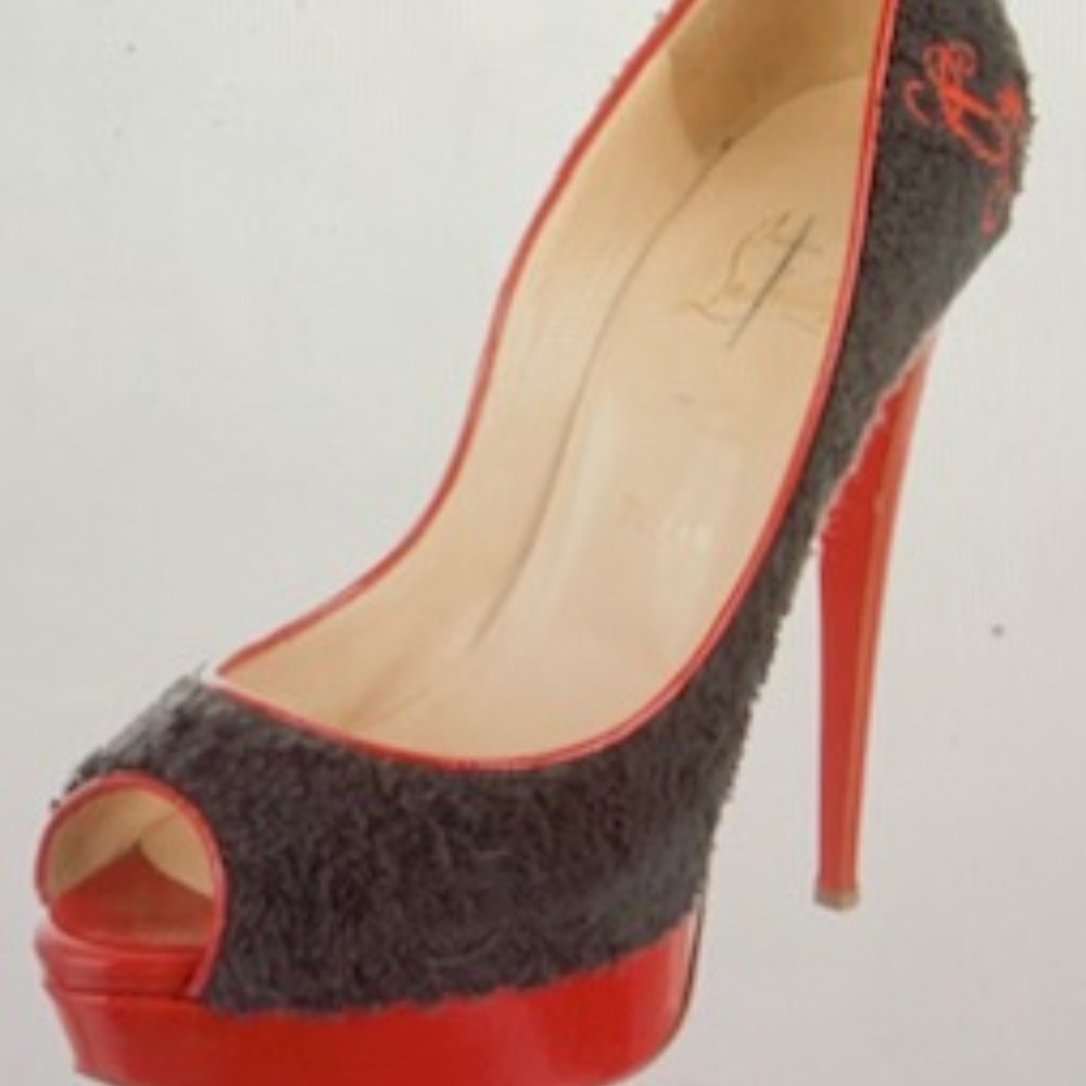 Christian Louboutin Lady Peep 160 Pumps